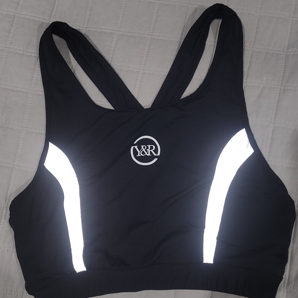 Young & Reckless Black and White Sports Bra